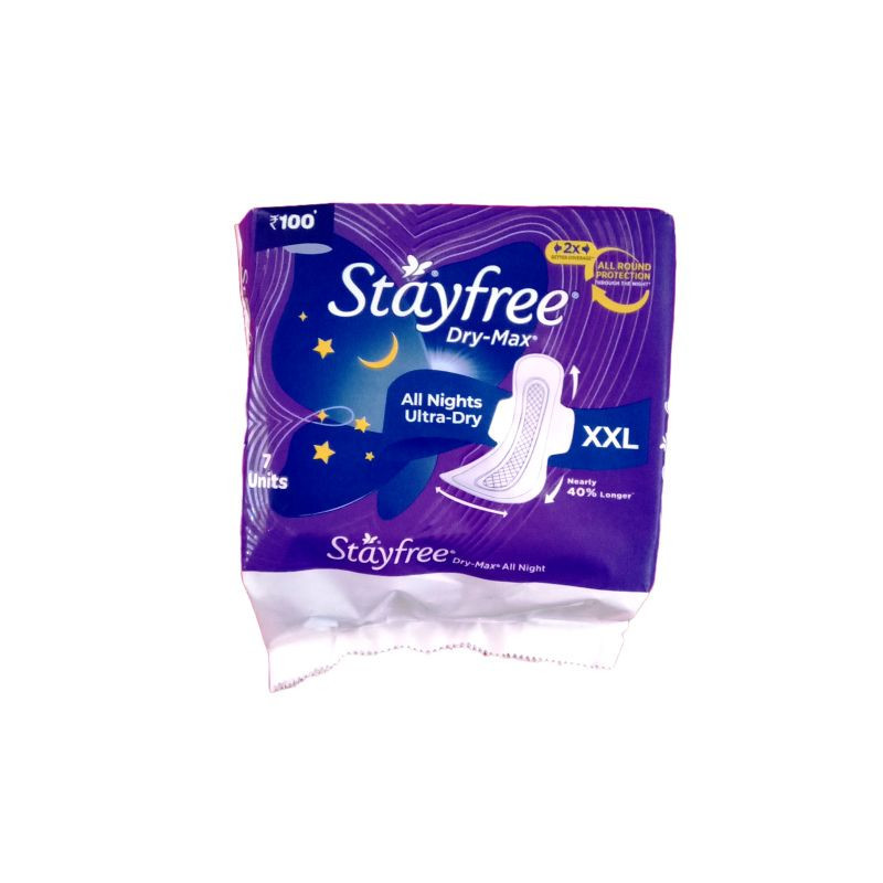 Stayfree Dry Max All Nights Ultra Dry Sanitary Pad XXL 7 N