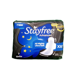 Stayfree Advanced All Nights Ultra Soft Sanitary Pad XXL 7 N