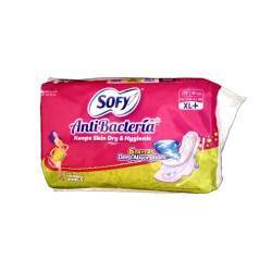 Sofy Anti Bacteria Ultra Slim Sanitary Pad XLP 6 N