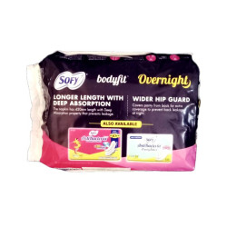 Sofy Body Fit Over Night Sanitary Pad XXXLP 3 N