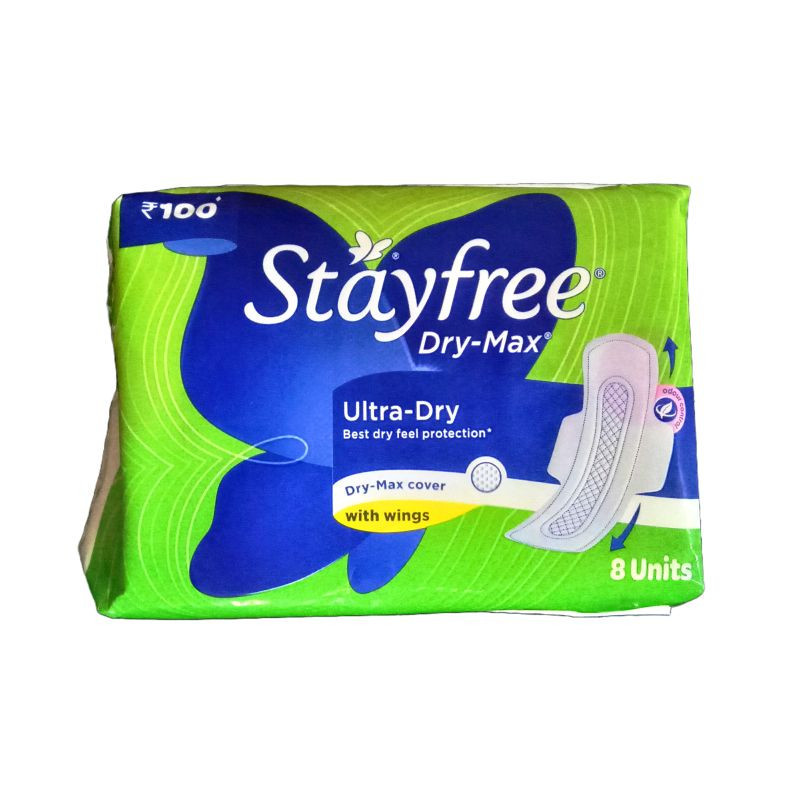 Stayfree Dry Max Ultra Dry Sanitary Pad R 8 N