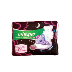 Whisper Bindaz Nights Koala Soft Sanitary Pad XXXLP 4 N