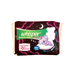 Whisper Bindaz Nights Koala Soft Sanitary Pad XXLP 5 N