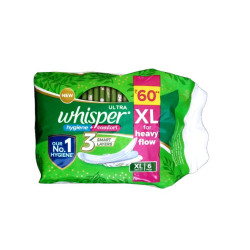 Whisper Hygiene Comfort Ultra Sanitary Pad XL 6 N