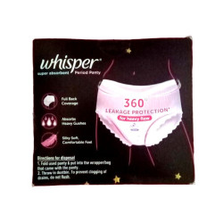 Whisper Period Panty LXL 6 N