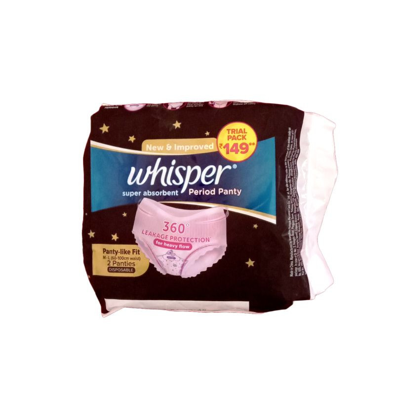 Whisper Period Panty ML 2 N