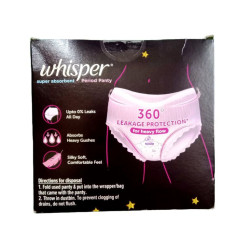 Whisper Period Panty ML 6 N