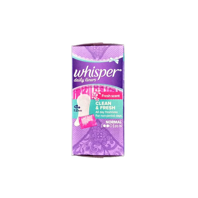Whisper Pantyliner 20 N