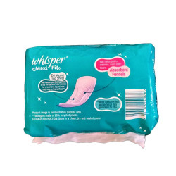 Whisper Maxi Fit Sanitary Pad R 8 N